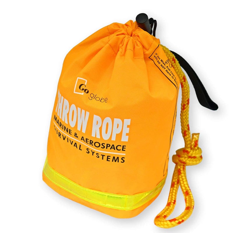 Goglobe Throw Rope Throw Bag 60 Feet Floating Rope for Boating Kayaking Ice Fishing Boat Safety - Image 5